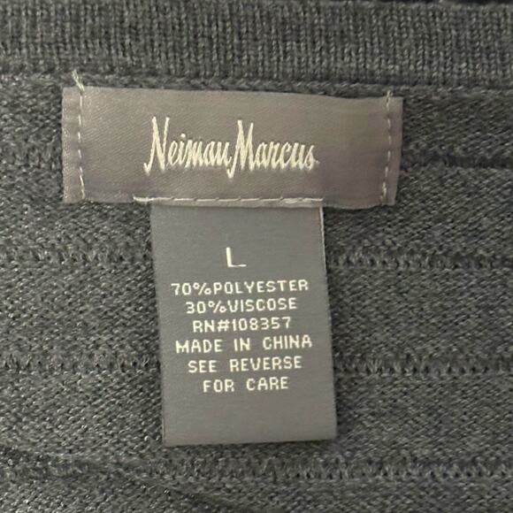 Neiman Marcus Sweater Dress - Large - Grey/Black - Nearly New - Picture 3 of 16